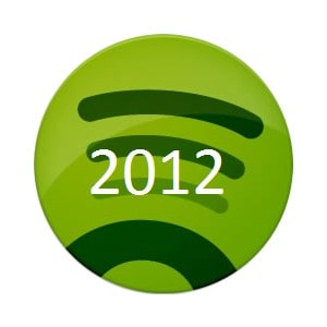 spotify 2012