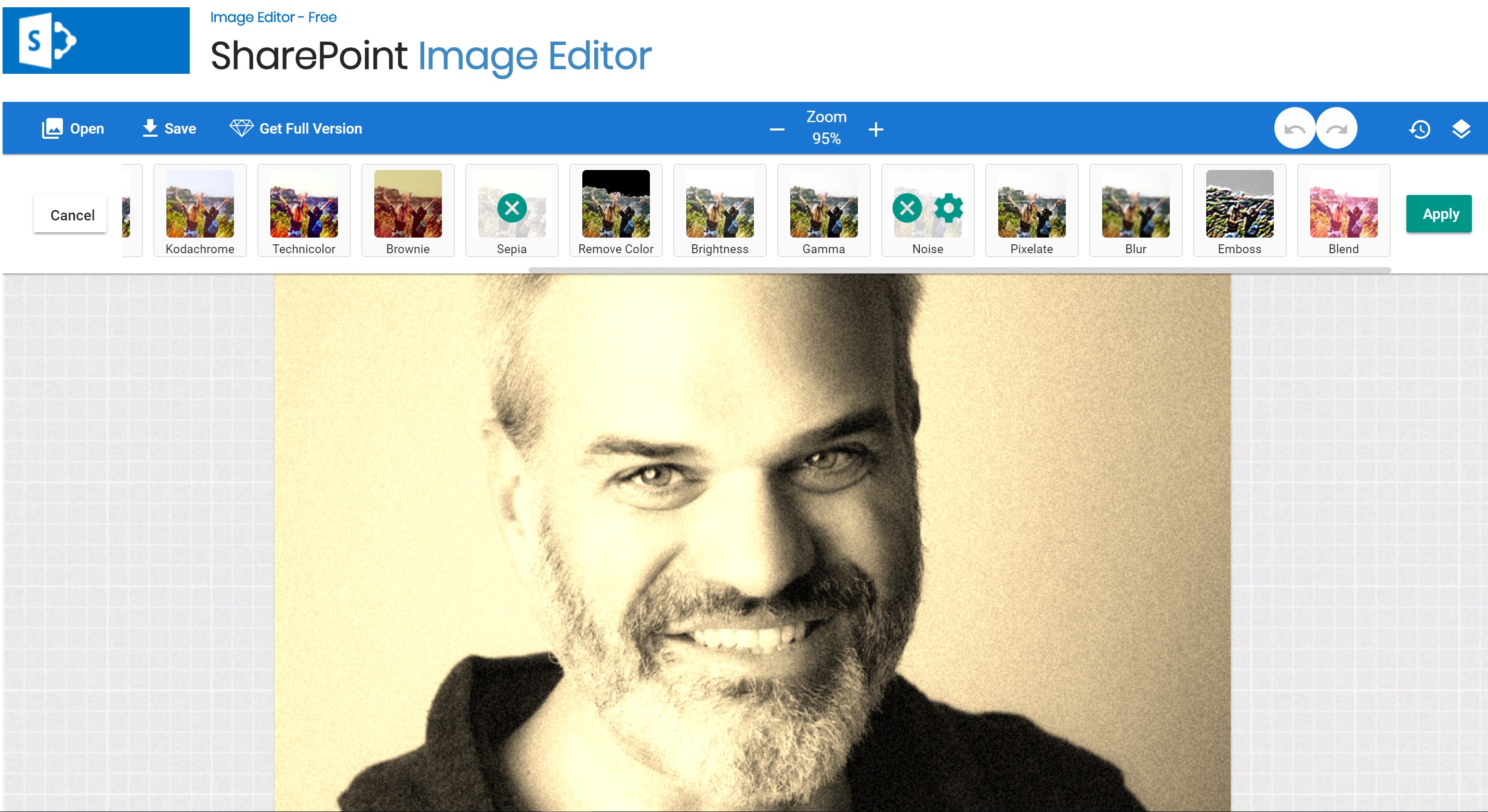 photo editing in sharepoint