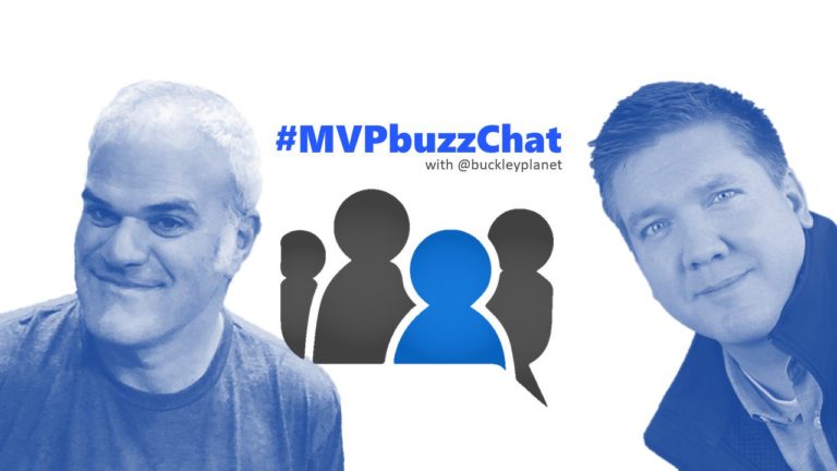 My Interview with Christian Buckley #MVPBuzzChat about Microsoft Teams