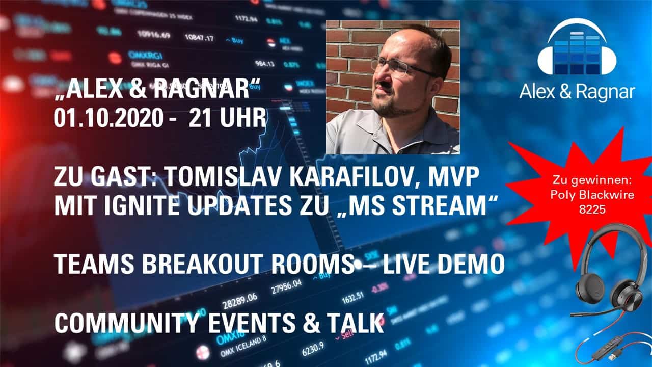 Microsoft Stream Ignite News mit Tomislav Karafilov