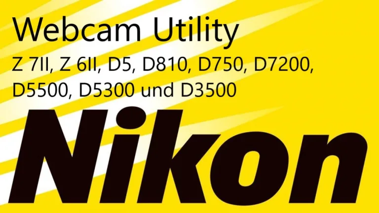 New Nikon Webcam Utility supports more DSLR Cameras