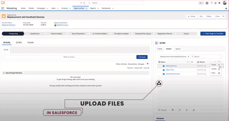 Automated SharePoint Integration in Salesforce