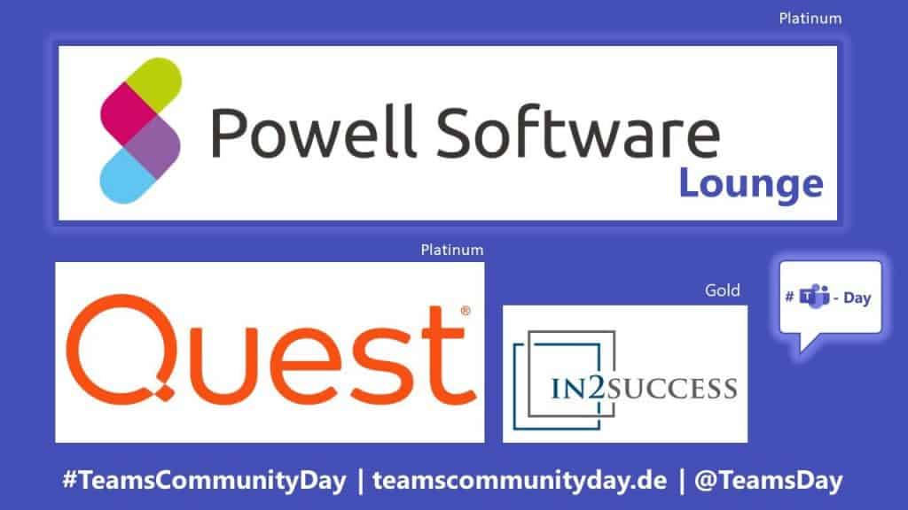 Teams Community Day Sponsoren