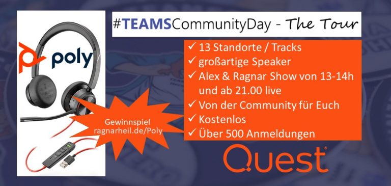 quest poly TeamsCommunityDay