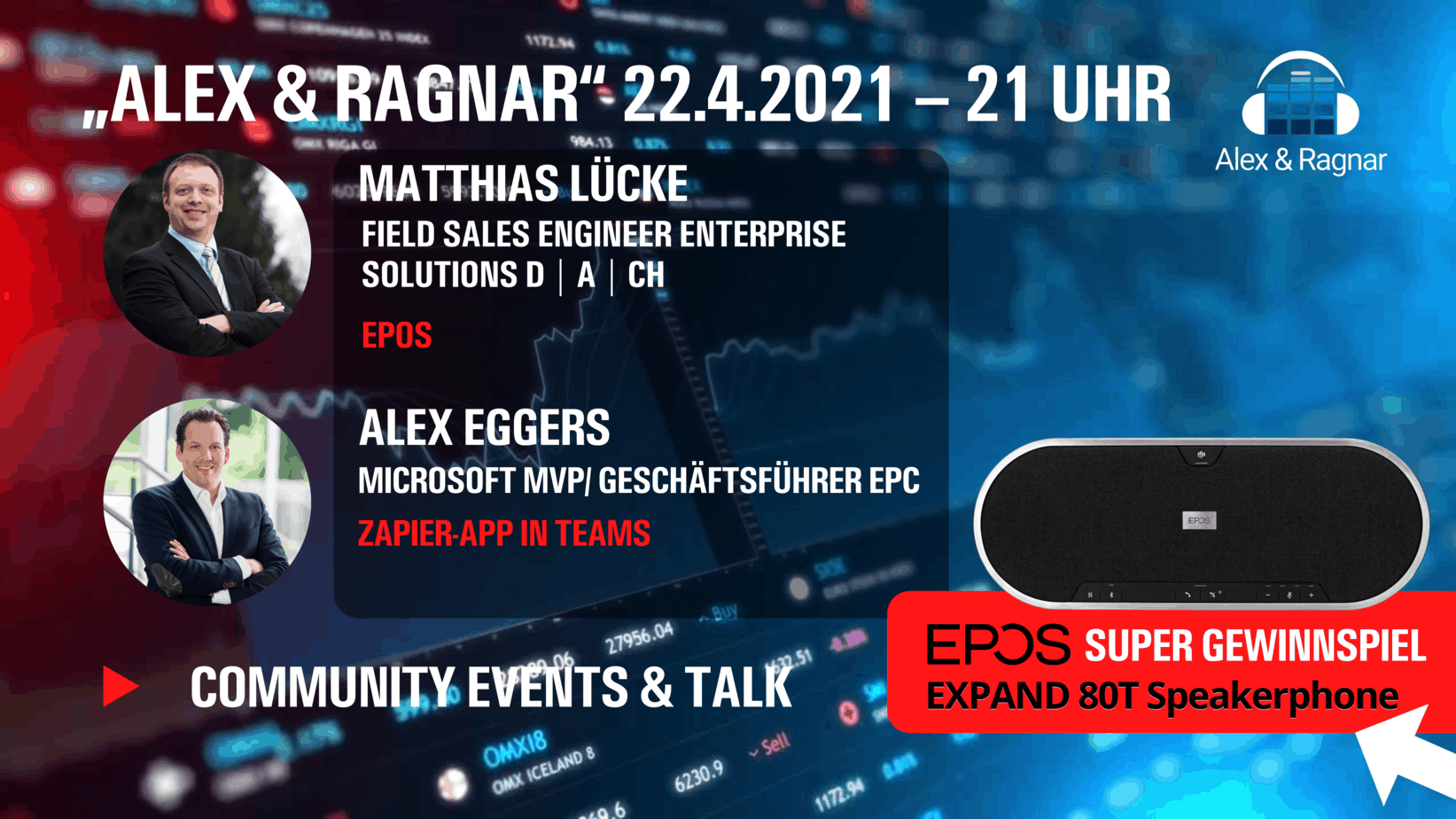 Alex und Ragnar #35 Matthias Lücke EPOS Microsoft Teams Rooms EXPAND