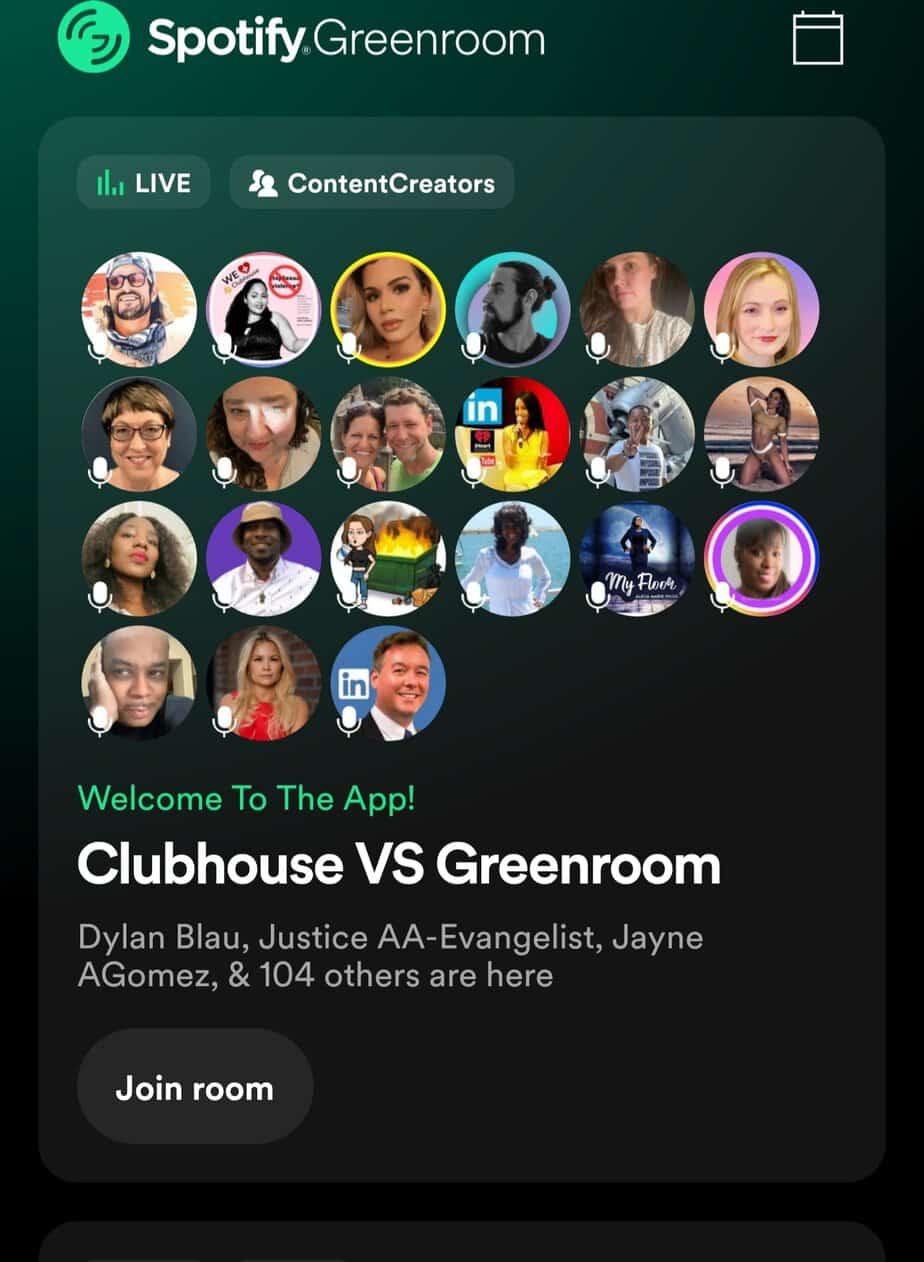 clubhouse vs greenroom jpg