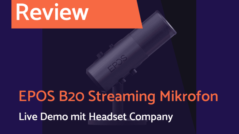 Streaming-Mikrofon EPOS B20 im Test