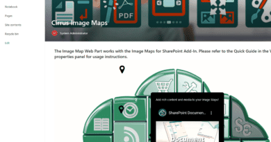 Cirrus Soft Image Map for SharePoint