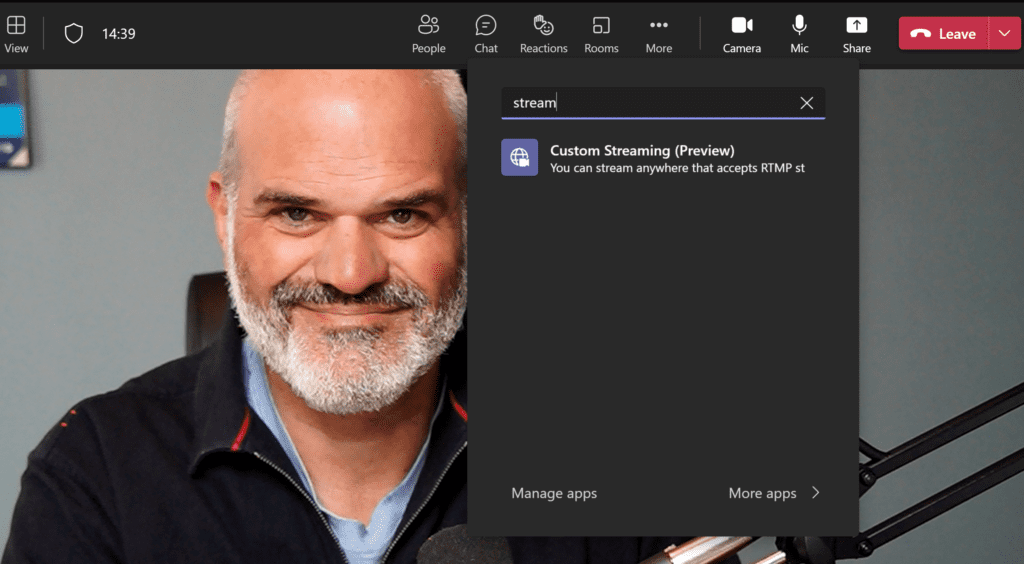 Microsoft Teams Live Streaming