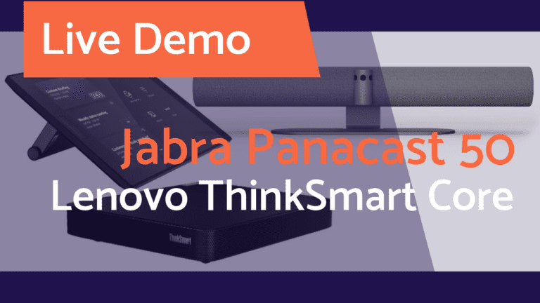 Jabra Panacast 50 + Lenovo ThinkSmart Core: Microsoft Teams Rooms Devices for Windows
