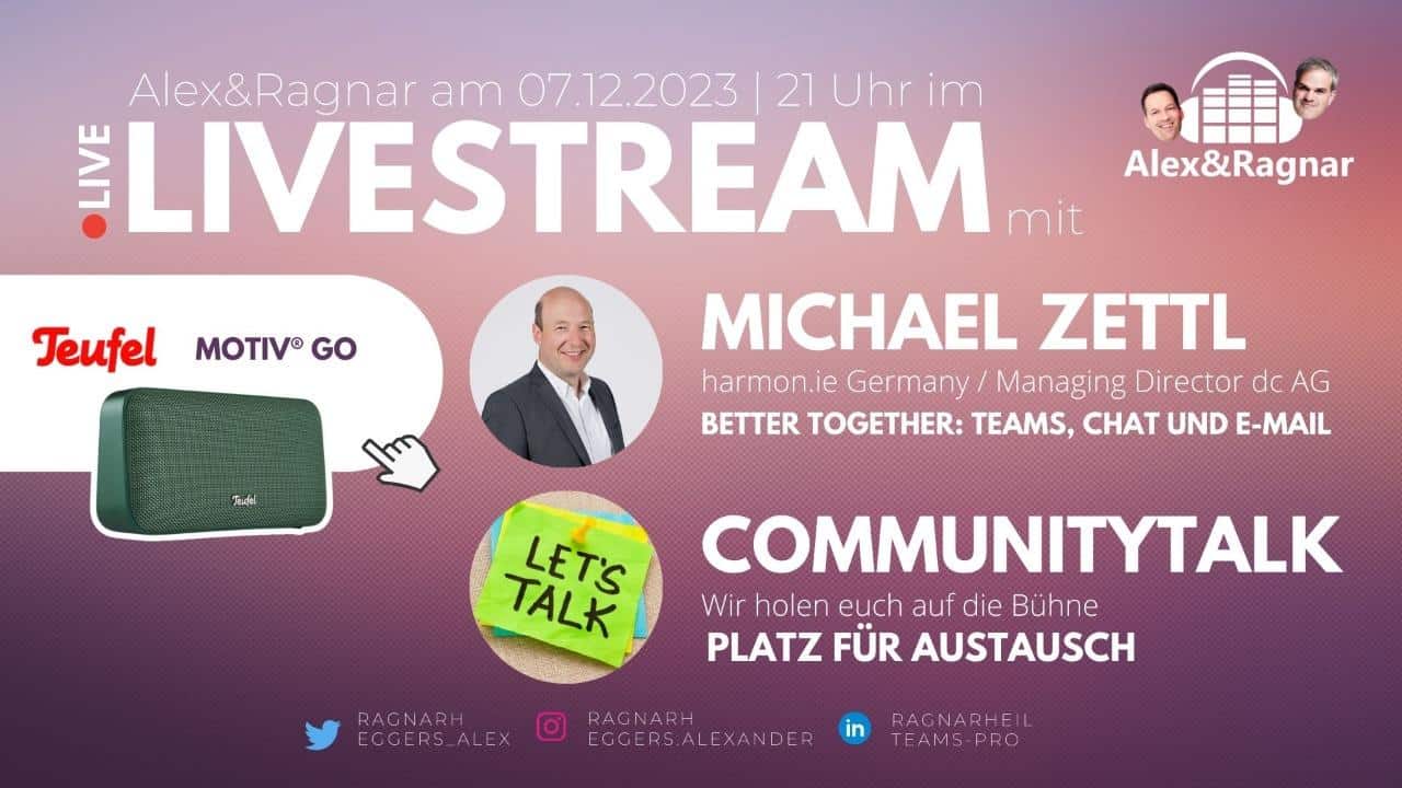 Alex&Ragnar Show 105 Better together Teams, Chat und E-Mail