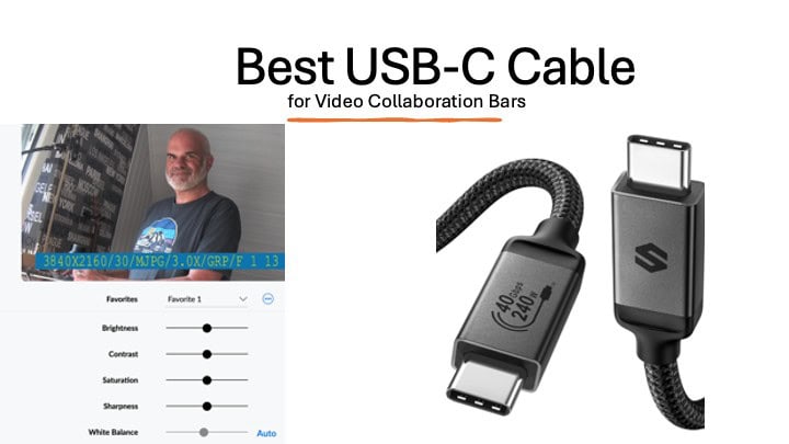 Best USB-C for Video Collaboration Bars and Microsoft Teams Devices