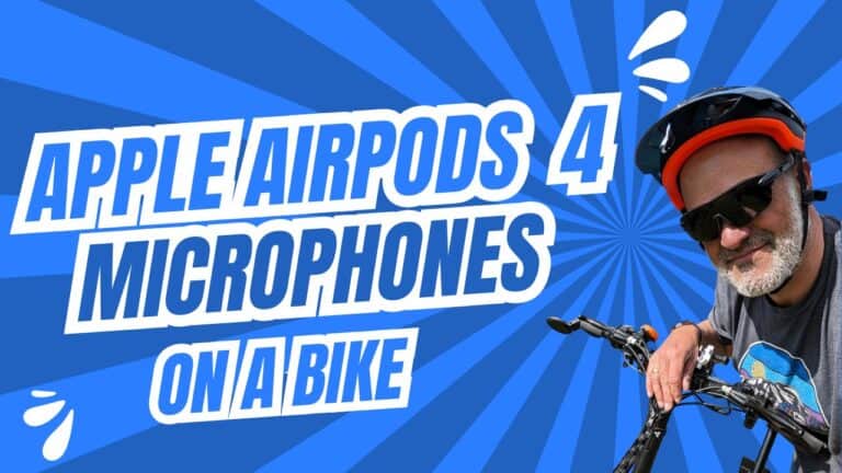 Should I have Calls and Microsoft Teams Meetings with Apple Airpods 4 on a bike? Microphone Quality