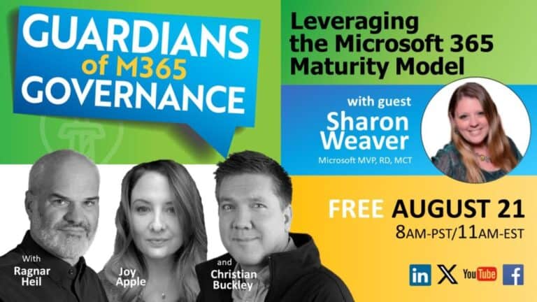 Guardians of M365 Governance #8: Leveraging the Microsoft 365 Maturity Model