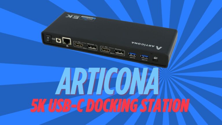 ARTICONA 5K/2 x 4K 100 W USB-C Docking Station