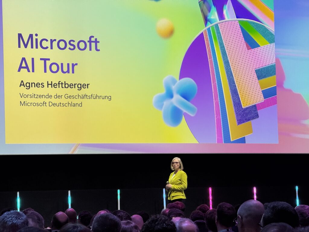 Agnes Heftberger Microsoft AI Tour 1