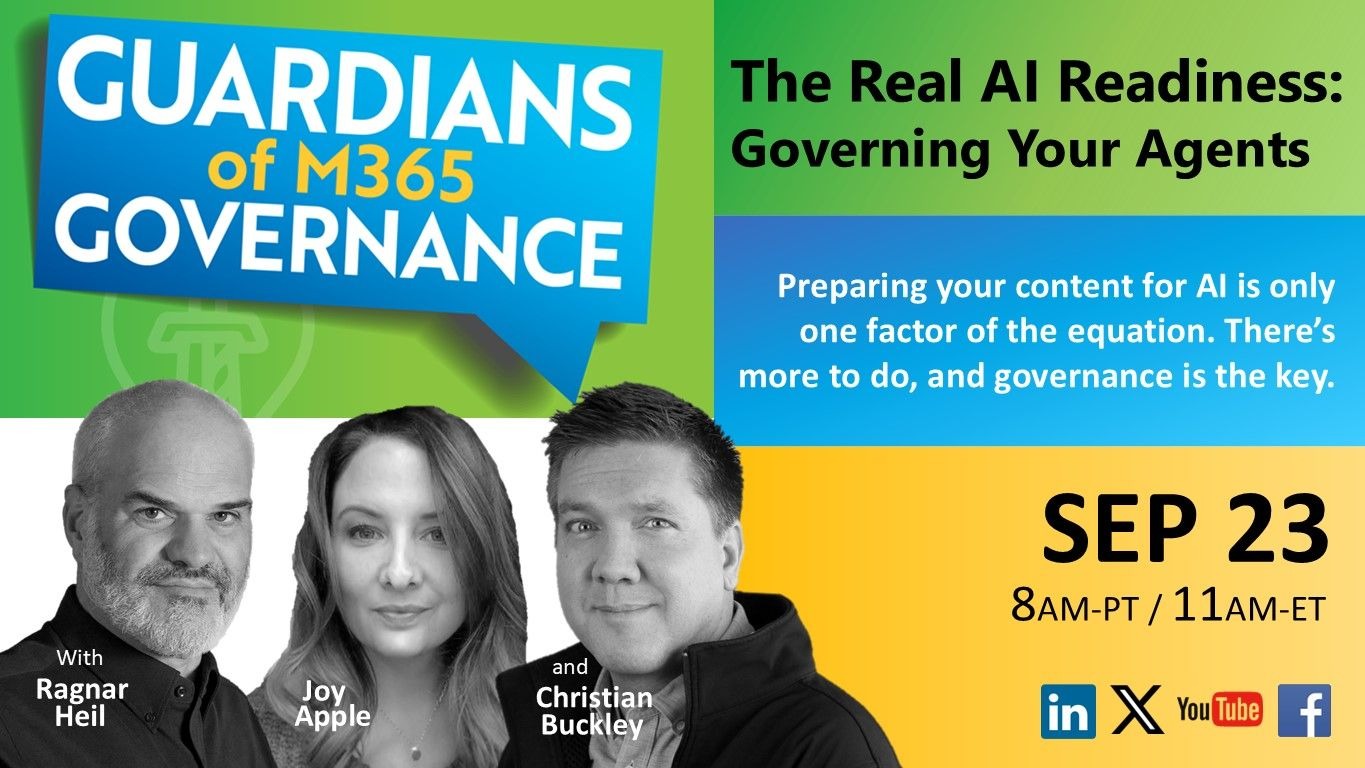Guardians of M365 Gvernance Ep 32