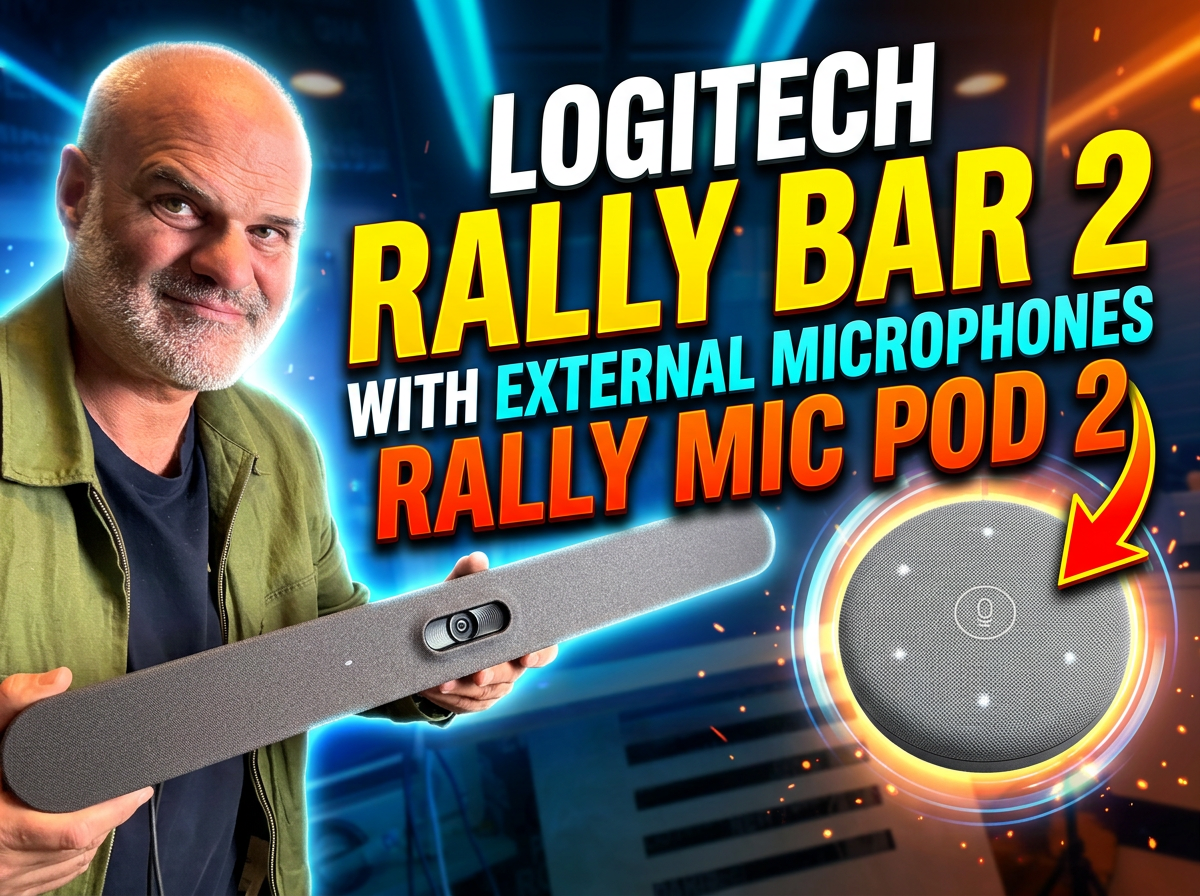 Logitech Rally Bar 2 Mic Pod 2